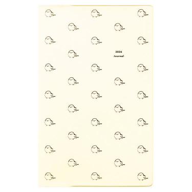 2026年1月始まり手帳 月間 B6 新書 ミニミニ シマエナガ