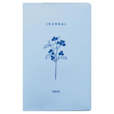 2026年1月始まり手帳 月間 B6 新書 フローラ ブルーベリー