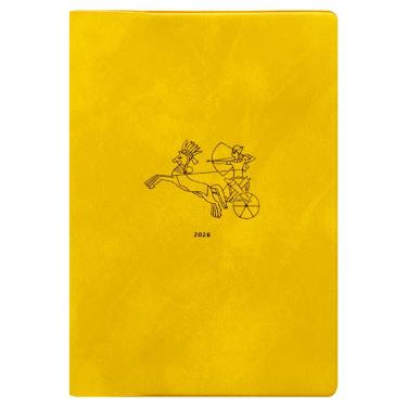 2026年1月始まり手帳 月間 B6 カデシュ サンドイエロー