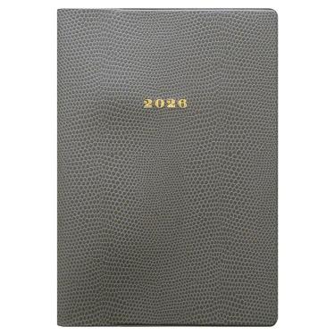 2026年1月始まり手帳 月間 B6 ラケルタ グレー