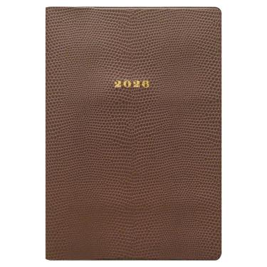 2026年1月始まり手帳 月間 B6 ラケルタ ブラウン