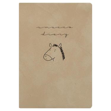 2026年1月始まり手帳 月間 B6 フルカラー ティックル うまっこ