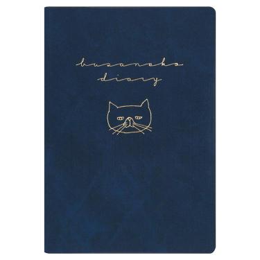 2026年1月始まり手帳 月間 B6 フルカラー ティックル ブサネコ