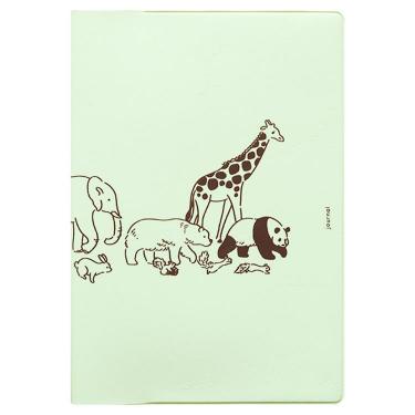 2026年1月始まり手帳 月間 B6 フルカラー アララ 動物