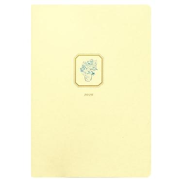 2026年1月始まり手帳 月間 B6 フルカラー ミュージアム ゴッホ