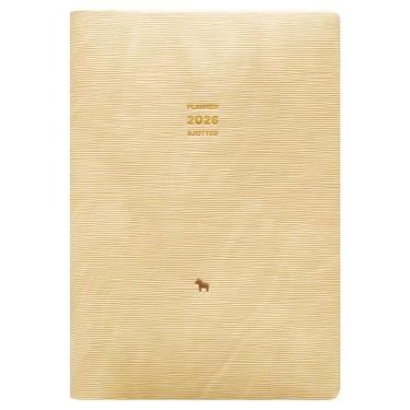 2026年1月始まり手帳 週間レフト B6 コンピス ベージュ