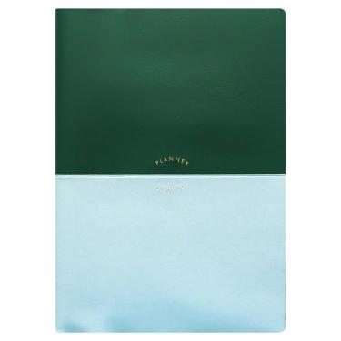 2026年1月始まり手帳 週間ブロック B6 ユニゾン グリーン×セイジ