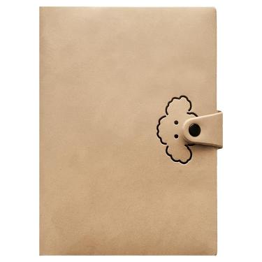 2026年1月始まり手帳 週間ブロック B6 ボタンワンコ トイプードル