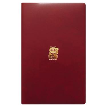 2026年1月始まり手帳 週間ブロック B6 新書 ラッキーモチーフ 招き猫