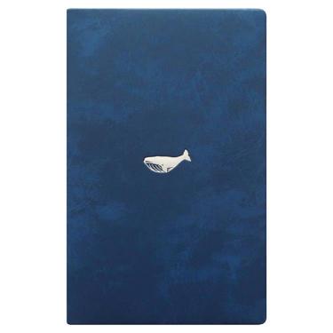 2026年1月始まり手帳 週間ブロック B6 新書 ラッキーモチーフ クジラ