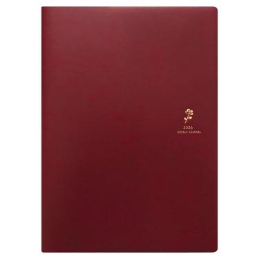 2026年1月始まり手帳 週間バーチカル A5 ソフィア ローズ