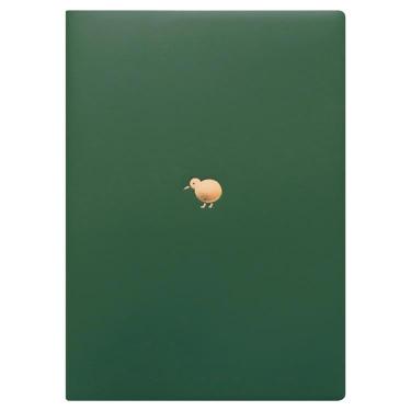 2026年1月始まり手帳 週間バーチカル A5 ワンポイント キーウィ