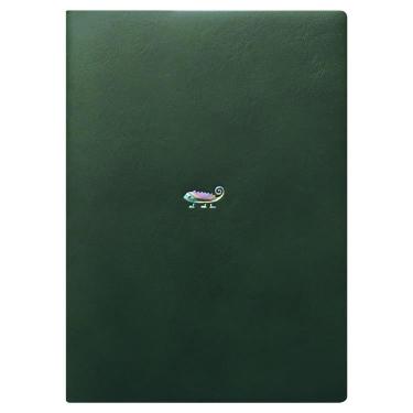 2026年1月始まり手帳 週間バーチカル A5 ワンポイント カメレオン