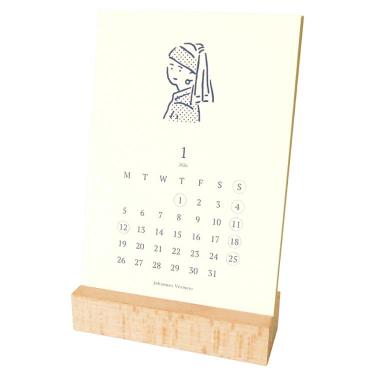 2026年1月始まりカレンダー 卓上 マスターピース