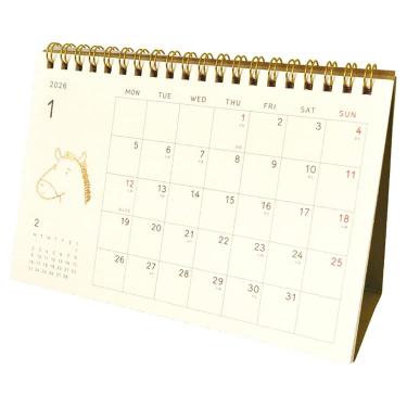 2026年1月始まりカレンダー 卓上 ティックル