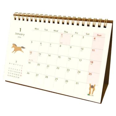 2026年1月始まりカレンダー 卓上 ミーテ