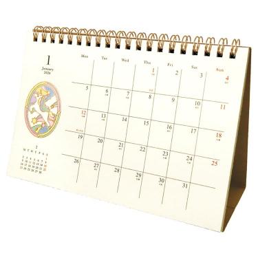 2026年1月始まりカレンダー 卓上 ヴェトラータ