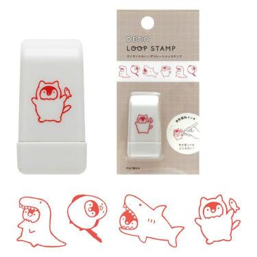 Stamping up! スタンプいろいろ MATOKA DECO LOOP STAMP デコ ループスタンプ｜おしゃれ 動物