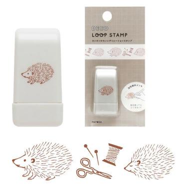 デコループスタンプ ハリネズミ