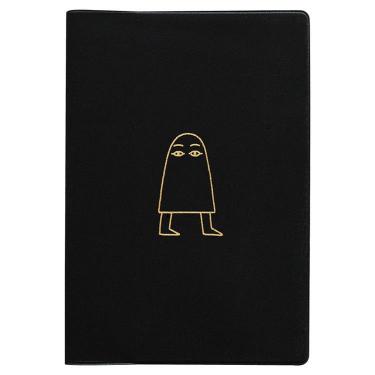 2025年10月始まり手帳 月間 B6 フルカラー キュリアスメジェド ブラック