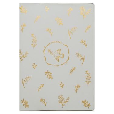 2026年1月始まり手帳 月間 B6 フルカラー フィオーリ ベージュ