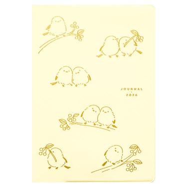 2026年1月始まり手帳 月間 B6 フルカラー スノーフェアリー アイボリー