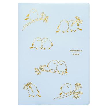 2026年1月始まり手帳 月間 B6 フルカラー スノーフェアリー ブルー