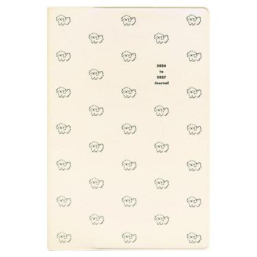 2026年4月始まり手帳 月間 B6 新書 ミニミニ マルチーズ