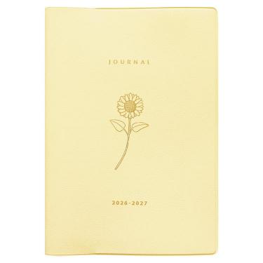 2026年4月始まり手帳 月間 B6 フローラ ひまわり