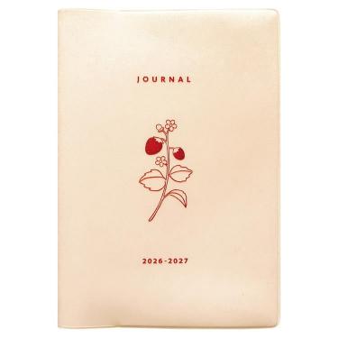 2026年4月始まり手帳 月間 B6 フローラ ストロベリー