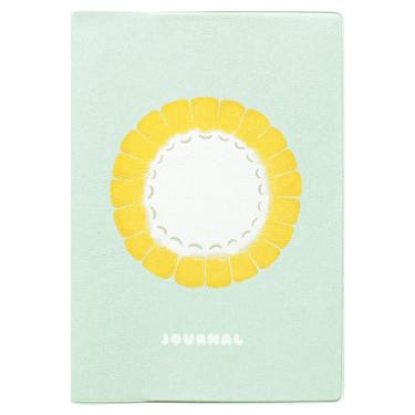 2026年4月始まり手帳 月間 B6 夏野菜 コーン