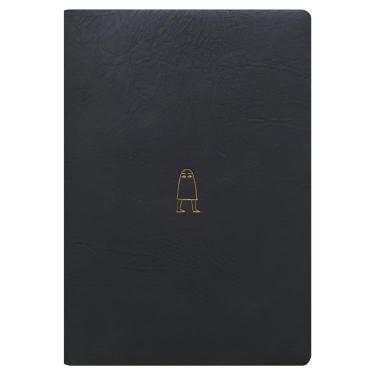 2026年4月始まり手帳 週間ブロック B6 ワンポイント メジェド ブラック