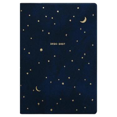 2026年4月始まり手帳 月間 B6 フルカラー ミニュイ ネイビー