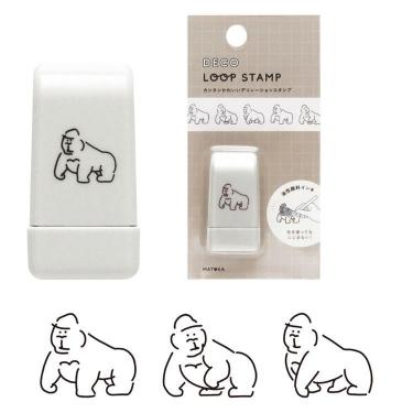 デコループスタンプ ゴリラ