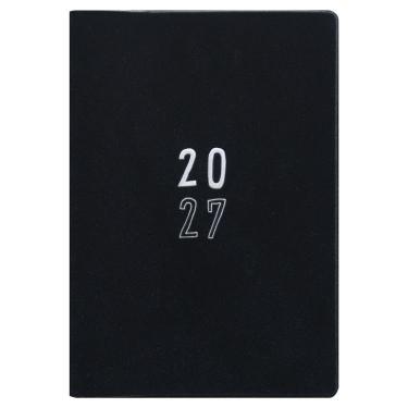 2026年10月始まり手帳 月間 B6 フルカラー ボッカ ブラック