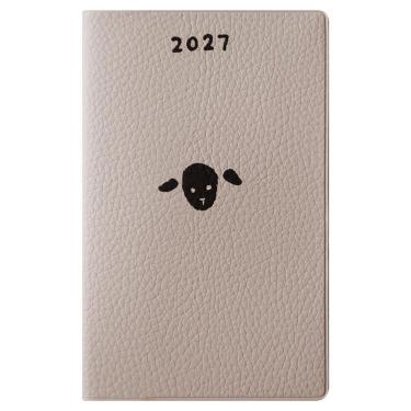 2027年1月始まり手帳 月間 新書 モコ モカ