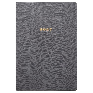 2027年1月始まり手帳 月間 B6 ラケルタ グレー