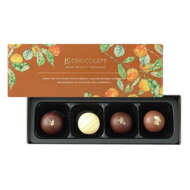 柑橘のトリュフショコラ