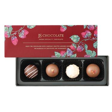 苺のトリュフショコラ