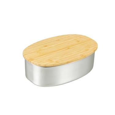 ステンレスランチボックス 600ml オーバル シルバー お弁当 ステンレスランチボックス 600ml オーバル シルバー お弁当