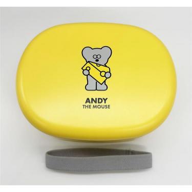 オーバルランチボックス 520ml イエロー お弁当箱