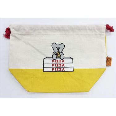ランチ巾着 PIZZA柄