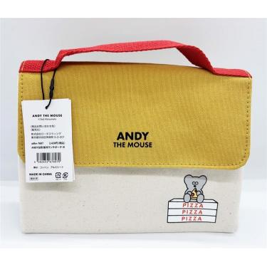 台形保冷ランチポーチ アイボリー