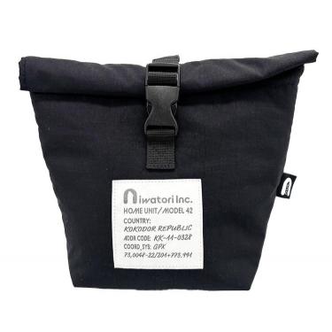 ロールタイプ保冷ポーチ BLACK