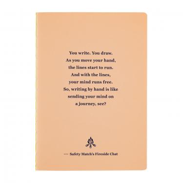 罫線ノート B6 Fireside Chat Note