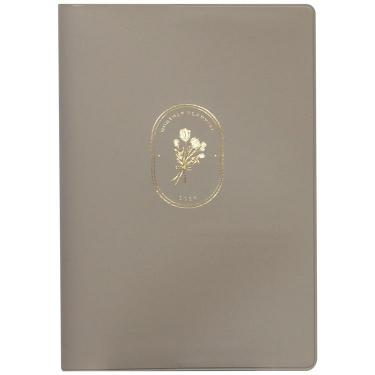 2025年10月始まり手帳 月間 B6 ライト ブルジョン ベージュ