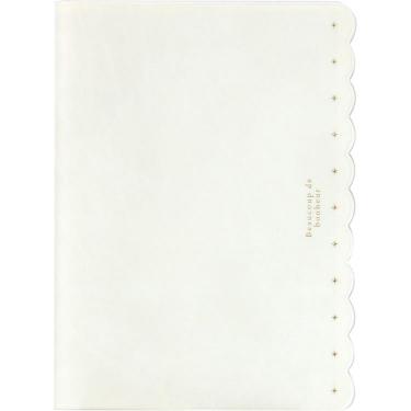 2025年10月始まり手帳 月間 B6 ライト フリル ホワイト