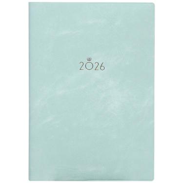 2026年1月始まり手帳 週間レフト B6 ジェム グリーン