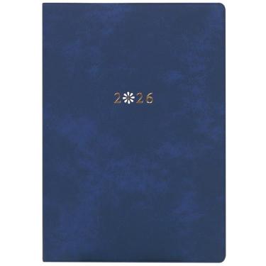 2026年1月始まり手帳 週間ブロック B6 ペタル ネイビー
