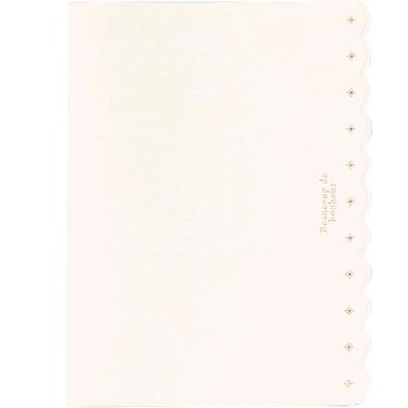 2026年1月始まり手帳 週間ブロック B6 フリル ホワイト